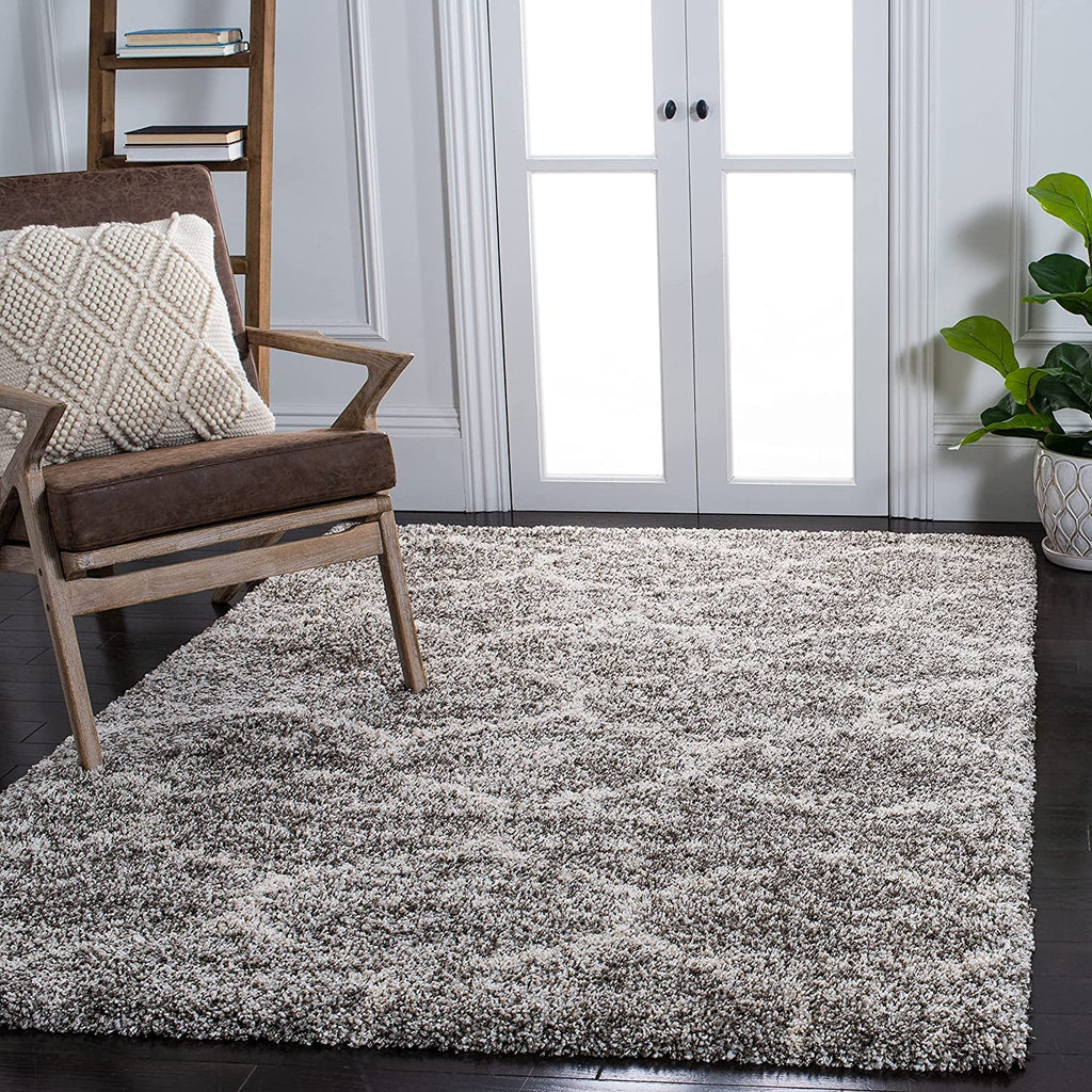 HI-Homes Shaded Silk Touch Ombre Haze Shaggy Carpet | Soft Microfiber Rug | Handmade Rug
