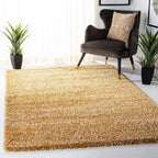 HI-Homes Shaded Silk Touch Ombre Haze Shaggy Carpet | Soft Microfiber Rug | Handmade Rug