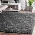 HI-Homes Shaded Silk Touch Ombre Haze Shaggy Carpet | Soft Microfiber Rug | Handmade Rug