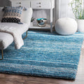 HI-Homes Shaded Silk Touch Ombre Haze Shaggy Carpet | Soft Microfiber Rug | Handmade Rug