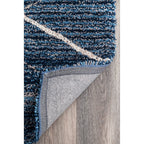 HI-Homes Shaded Silk Touch Ombre Haze Shaggy Carpet | Soft Microfiber Rug | Handmade Rug