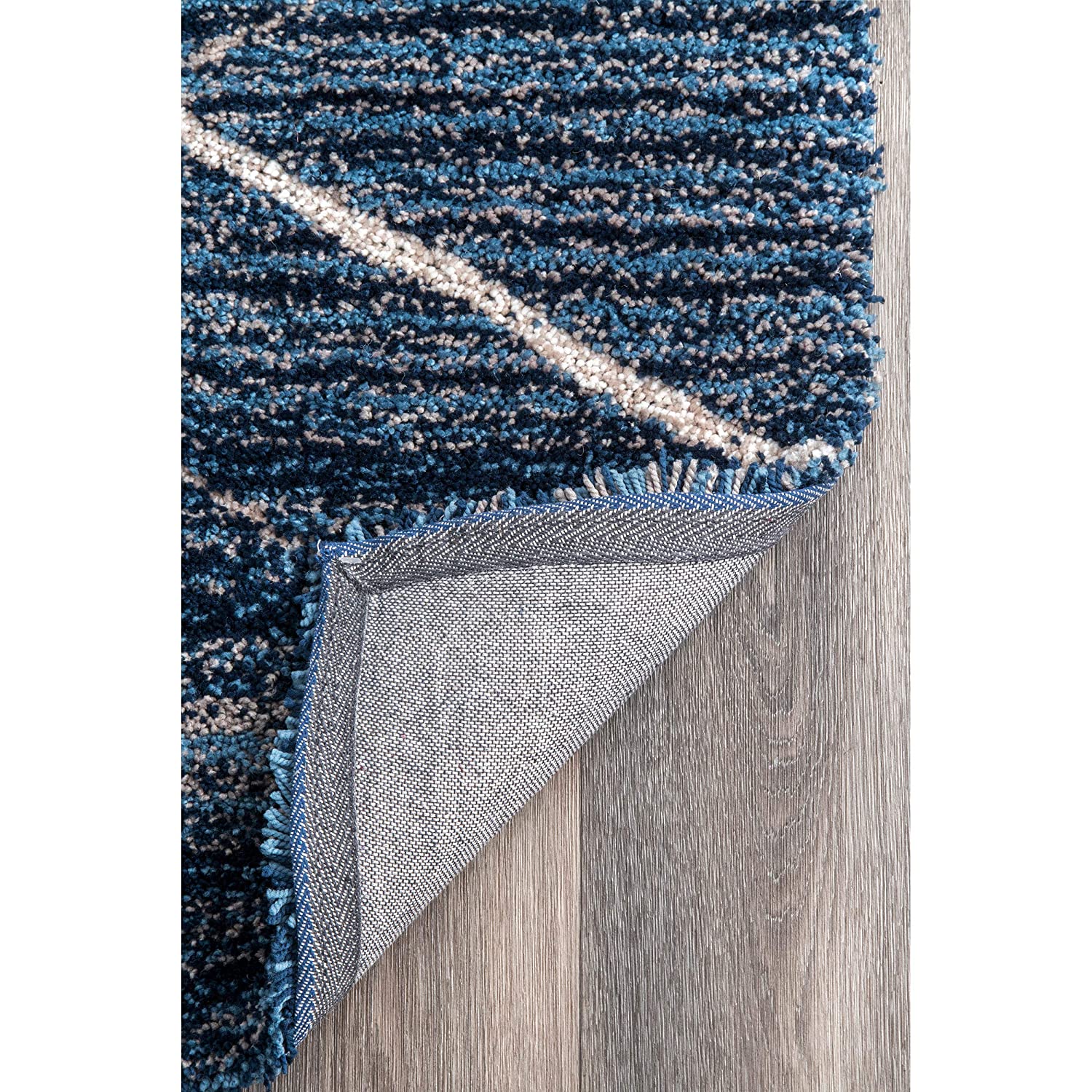 HI-Homes Shaded Silk Touch Ombre Haze Shaggy Carpet | Soft Microfiber Rug | Handmade Rug