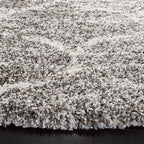 HI-Homes Shaded Silk Touch Ombre Haze Shaggy Carpet | Soft Microfiber Rug | Handmade Rug