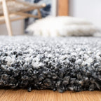 HI-Homes Shaded Silk Touch Ombre Haze Shaggy Carpet | Soft Microfiber Rug | Handmade Rug