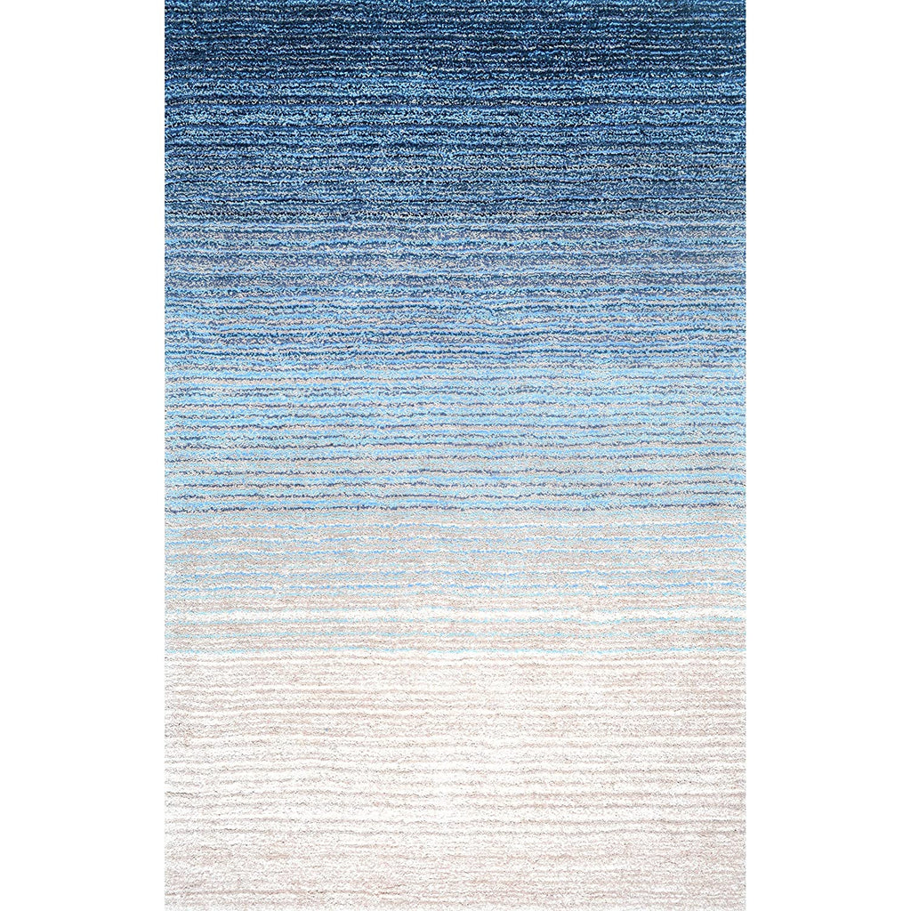 HI-Homes Shaded Silk Touch Ombre Haze Shaggy Carpet | Soft Microfiber Rug | Handmade Rug