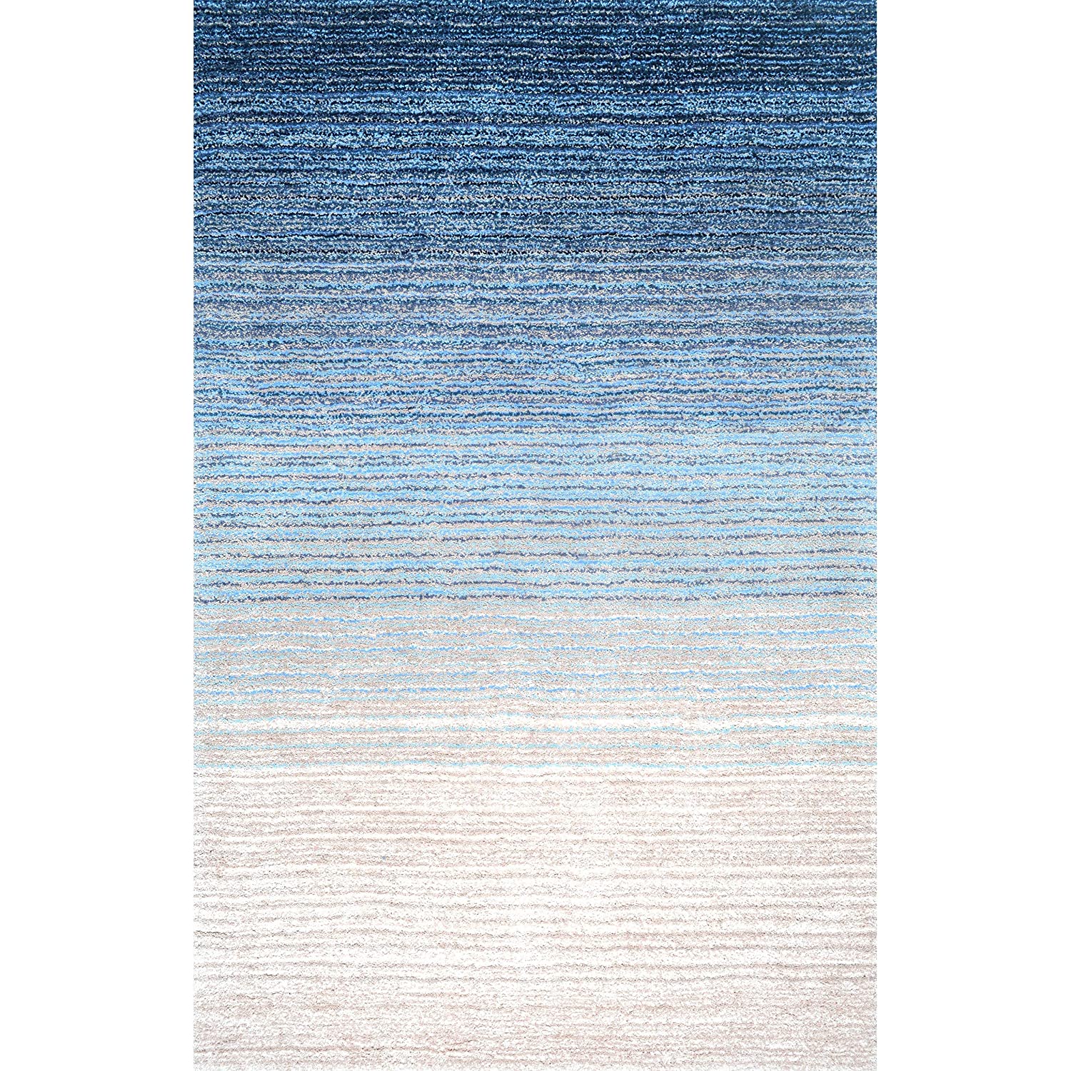 HI-Homes Shaded Silk Touch Ombre Haze Shaggy Carpet | Soft Microfiber Rug | Handmade Rug