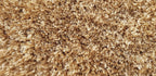 HI-Homes Mud Beige Shaded Silk Touch Shaggy Carpet | Soft Microfiber & Polyester Rug | Handmade Rug