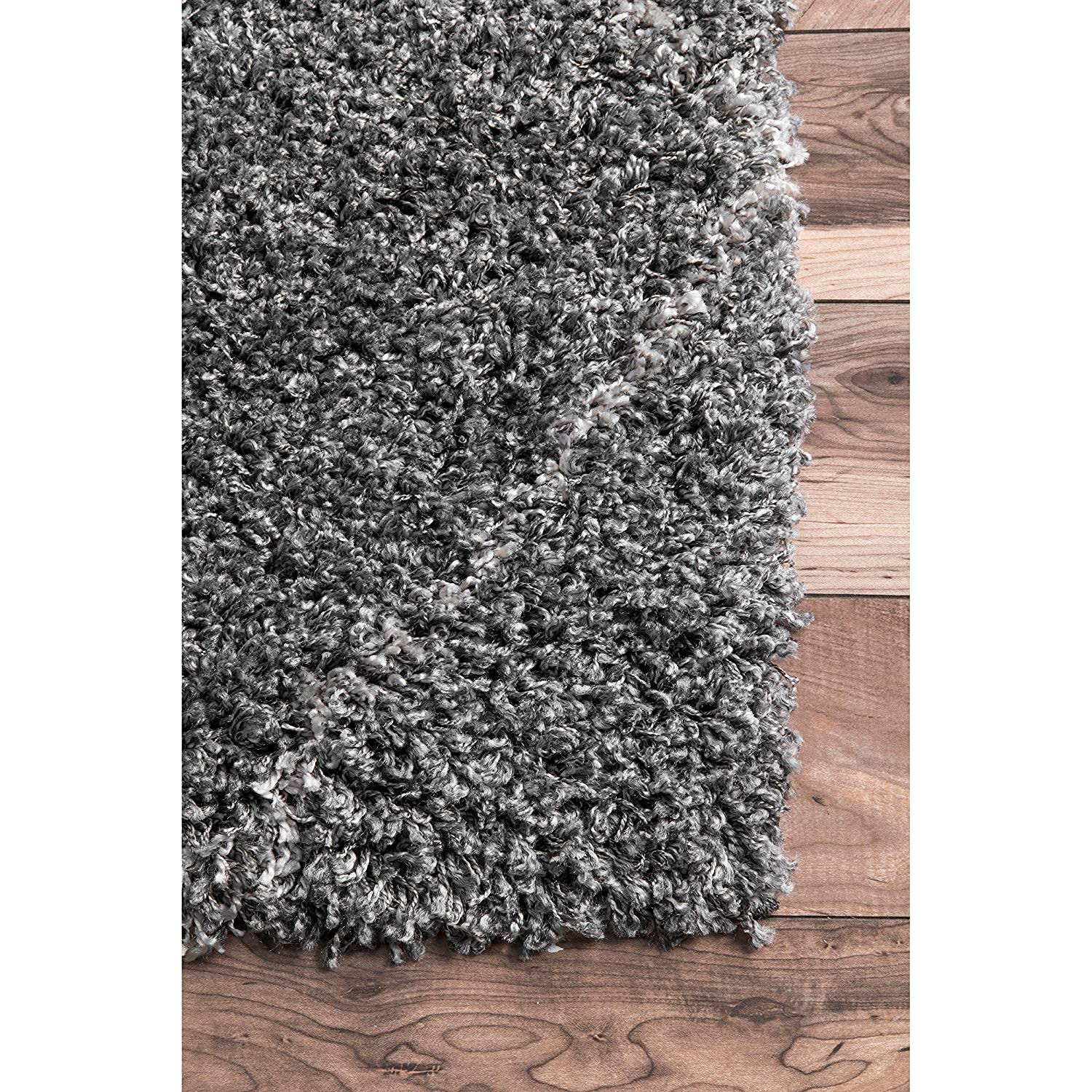 HI-Homes Shaded Silk Touch Ombre Haze Shaggy Carpet | Soft Microfiber Rug | Handmade Rug