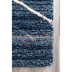 HI-Homes Shaded Silk Touch Ombre Haze Shaggy Carpet | Soft Microfiber Rug | Handmade Rug
