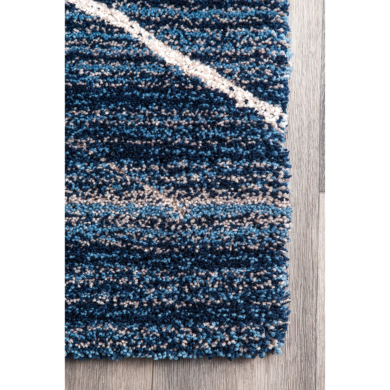 HI-Homes Shaded Silk Touch Ombre Haze Shaggy Carpet | Soft Microfiber Rug | Handmade Rug