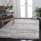 HI-Homes Shaded Silk Touch Ombre Haze Shaggy Carpet | Soft Microfiber Rug | Handmade Rug