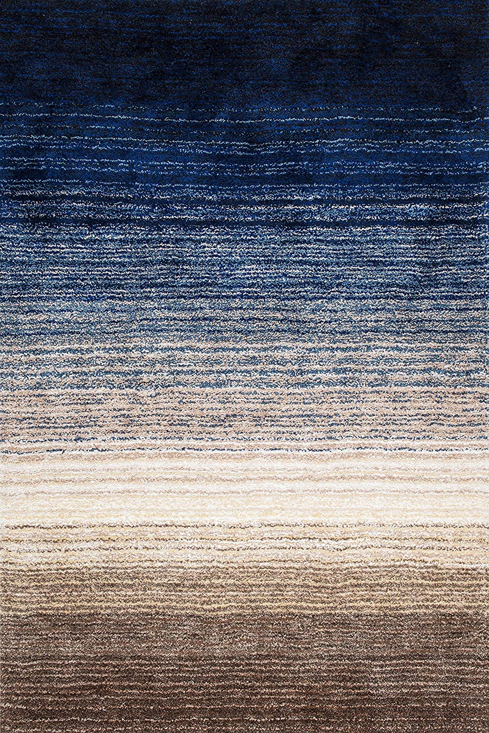 HI-Homes Shaded Silk Touch Ombre Haze Shaggy Carpet | Soft Microfiber Rug | Handmade Rug
