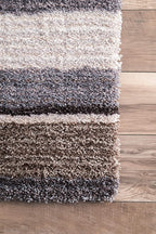 HI-Homes Shaded Silk Touch Ombre Haze Shaggy Carpet | Soft Microfiber Rug | Handmade Rug