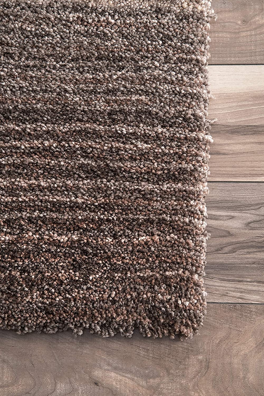 HI-Homes Shaded Silk Touch Ombre Haze Shaggy Carpet | Soft Microfiber Rug | Handmade Rug